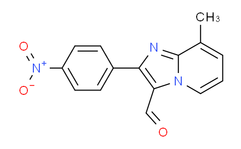 CAS No. 31521-95-6, 8-Methyl-2-(4-nitrophenyl)imidazo[1,2-a]pyridine-3-carbaldehyde