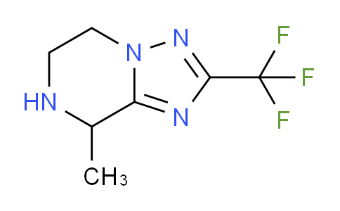 CAS No. 781614-02-6, 8-Methyl-2-(trifluoromethyl)-5,6,7,8-tetrahydro-[1,2,4]triazolo[1,5-a]pyrazine