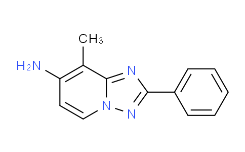 CAS No. 1380331-24-7, 8-Methyl-2-phenyl-[1,2,4]triazolo[1,5-a]pyridin-7-amine