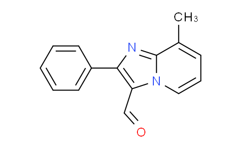 CAS No. 524724-72-9, 8-Methyl-2-phenylimidazo[1,2-a]pyridine-3-carbaldehyde