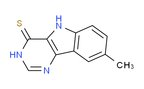 CAS No. 247128-19-4, 8-Methyl-3H-pyrimido[5,4-b]indole-4(5H)-thione