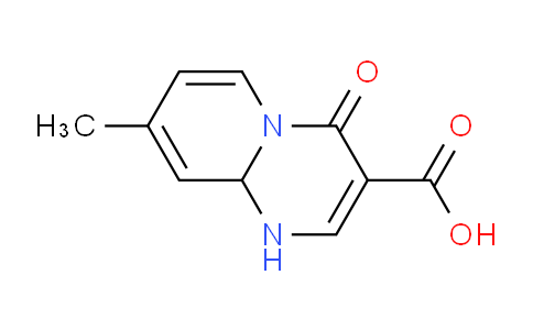 CAS No. 1706459-69-9, 8-Methyl-4-oxo-4,9a-dihydro-1H-pyrido[1,2-a]pyrimidine-3-carboxylic acid