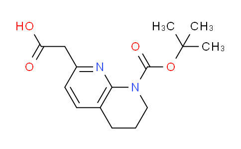 CAS No. 445492-19-3, 8-N-Boc-5,6,7,8-Tetrahydro-1,8-naphthyridin-2-acetic acid