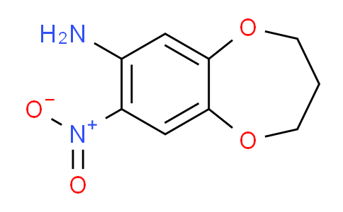 CAS No. 81864-62-2, 8-Nitro-3,4-dihydro-2H-1,5-benzodioxepin-7-amine