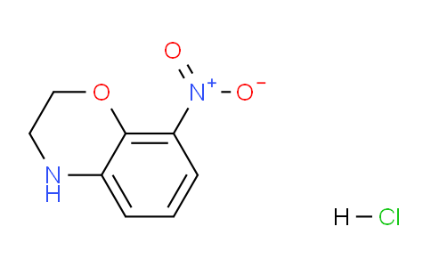 CAS No. 1890308-70-9, 8-Nitro-3,4-dihydro-2H-benzo[b][1,4]oxazine hydrochloride