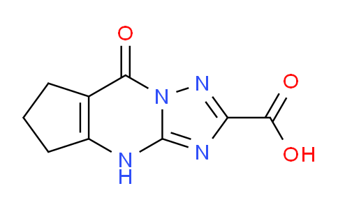 CAS No. 842975-47-7, 8-Oxo-5,6,7,8-Tetrahydro-4H-cyclopenta[d][1,2,4]triazolo[1,5-a]pyrimidine-2-carboxylic acid