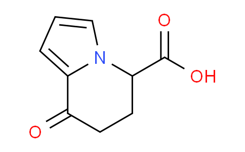 CAS No. 1218197-94-4, 8-Oxo-5,6,7,8-tetrahydroindolizine-5-carboxylic acid