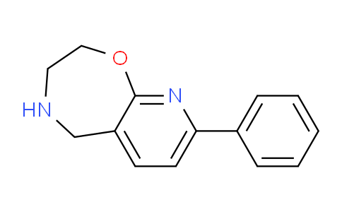 CAS No. 956432-29-4, 8-Phenyl-2,3,4,5-tetrahydropyrido[3,2-f][1,4]oxazepine