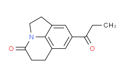 CAS No. 57368-96-4, 8-Propionyl-5,6-dihydro-1H-pyrrolo[3,2,1-ij]quinolin-4(2H)-one