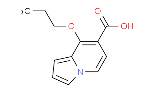 CAS No. 1706460-13-0, 8-Propoxyindolizine-7-carboxylic acid