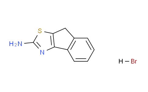 CAS No. 115247-57-9, 8H-Indeno[1,2-d]thiazol-2-amine hydrobromide