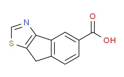 CAS No. 1245648-00-3, 8H-Indeno[1,2-d]thiazole-5-carboxylic acid