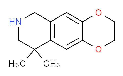 CAS No. 1267409-40-4, 9,9-Dimethyl-2,3,6,7,8,9-hexahydro-[1,4]dioxino[2,3-g]isoquinoline