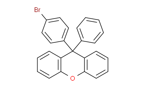 CAS No. 1609484-26-5, 9-(4-Bromophenyl)-9-phenyl-9H-xanthene