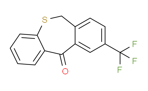 CAS No. 1051878-46-6, 9-(Trifluoromethyl)dibenzo[b,e]thiepin-11(6H)-one