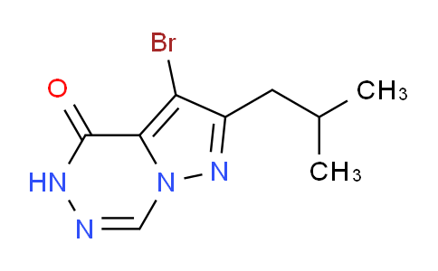 CAS No. 1383626-27-4, 9-Bromo-8-isobutylpyrazolo[1,5-d][1,2,4]triazinone