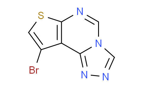 CAS No. 1239460-85-5, 9-Bromothieno[3,2-e][1,2,4]triazolo[4,3-c]pyrimidine