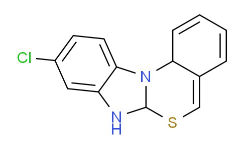 CAS No. 1353998-89-6, 9-Chloro-7,12a-dihydro-6aH-benzo[d]benzo[4,5]imidazo[2,1-b][1,3]thiazine