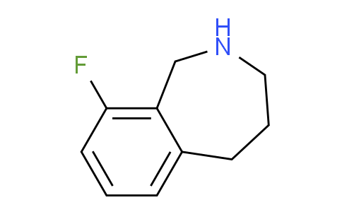 CAS No. 1185110-93-3, 9-Fluoro-2,3,4,5-tetrahydro-1H-benzo[c]azepine