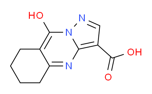 CAS No. 1310233-90-9, 9-Hydroxy-5,6,7,8-tetrahydropyrazolo[5,1-b]quinazoline-3-carboxylic acid