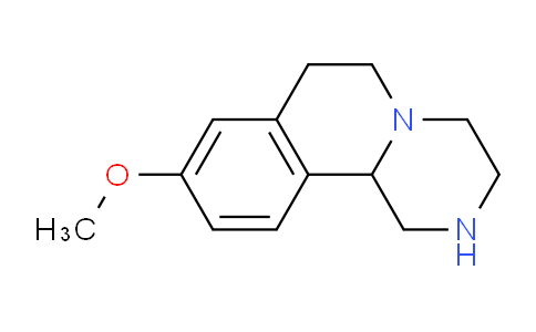 CAS No. 1082871-91-7, 9-Methoxy-2,3,4,6,7,11b-hexahydro-1H-pyrazino[2,1-a]isoquinoline