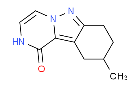 CAS No. 1708428-06-1, 9-Methyl-7,8,9,10-tetrahydropyrazino[1,2-b]indazol-1(2H)-one