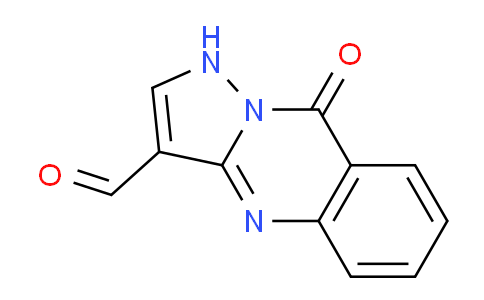 CAS No. 92560-76-4, 9-Oxo-1,9-dihydropyrazolo[5,1-b]quinazoline-3-carbaldehyde