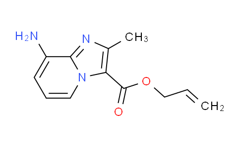 CAS No. 1624317-91-4, Allyl 8-amino-2-methylimidazo[1,2-a]pyridine-3-carboxylate