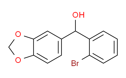 CAS No. 1392508-65-4, Benzo[d][1,3]dioxol-5-yl(2-bromophenyl)methanol