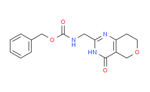 CAS No. 1418131-84-6, Benzyl ((4-oxo-4,5,7,8-tetrahydro-3H-pyrano[4,3-d]pyrimidin-2-yl)methyl)carbamate