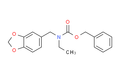 CAS No. 68291-46-3, Benzyl (benzo[d][1,3]dioxol-5-ylmethyl)(ethyl)carbamate