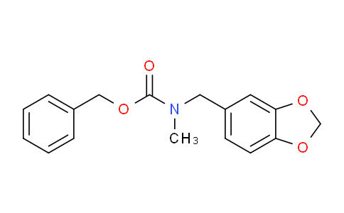 CAS No. 68291-45-2, Benzyl (benzo[d][1,3]dioxol-5-ylmethyl)(methyl)carbamate