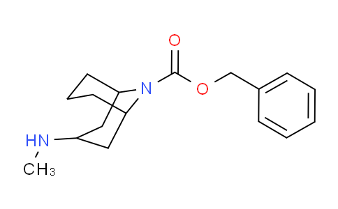 CAS No. 1949836-78-5, Benzyl 3-(methylamino)-9-azabicyclo[3.3.1]nonane-9-carboxylate