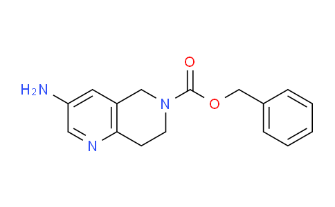 CAS No. 1416373-96-0, Benzyl 3-amino-7,8-dihydro-1,6-naphthyridine-6(5H)-carboxylate