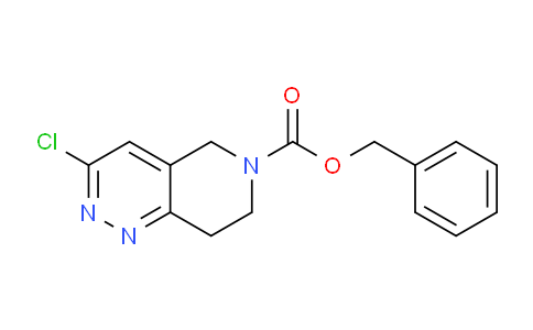 39716-02-4 | Benzyl 3-chloro-7,8-dihydropyrido[4,3-c]pyridazine-6(5H)-carboxylate