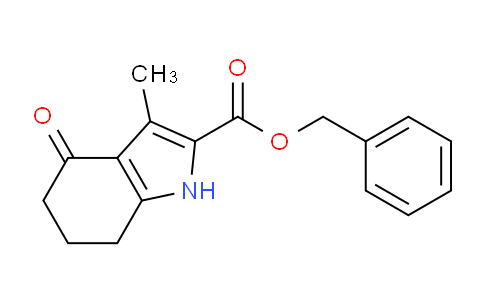 CAS No. 65038-89-3, Benzyl 3-methyl-4-oxo-4,5,6,7-tetrahydro-1H-indole-2-carboxylate