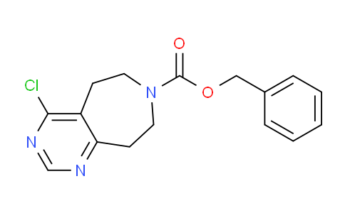 CAS No. 1251001-37-2, Benzyl 4-chloro-8,9-dihydro-5H-pyrimido[4,5-d]azepine-7(6H)-carboxylate