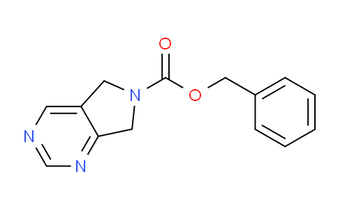 CAS No. 1440526-54-4, Benzyl 5H-pyrrolo[3,4-d]pyrimidine-6(7H)-carboxylate