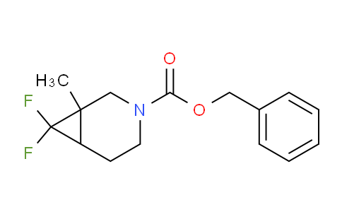CAS No. 1391733-30-4, Benzyl 7,7-difluoro-1-methyl-3-azabicyclo[4.1.0]heptane-3-carboxylate