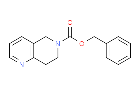 CAS No. 1416713-17-1, Benzyl 7,8-dihydro-1,6-naphthyridine-6(5H)-carboxylate