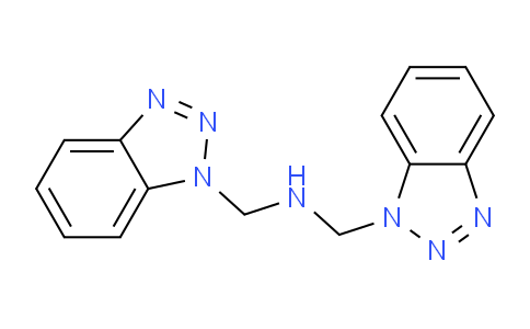 CAS No. 111184-76-0, Bis((1H-benzo[d][1,2,3]triazol-1-yl)methyl)amine