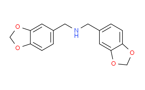 CAS No. 6701-35-5, Bis(benzo[d][1,3]dioxol-5-ylmethyl)amine