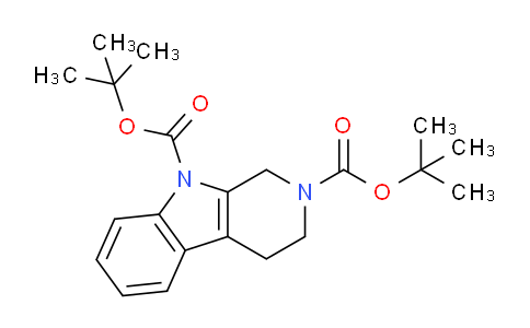 CAS No. 1196075-55-4, Di-tert-butyl 3,4-dihydro-1H-pyrido[3,4-b]indole-2,9-dicarboxylate