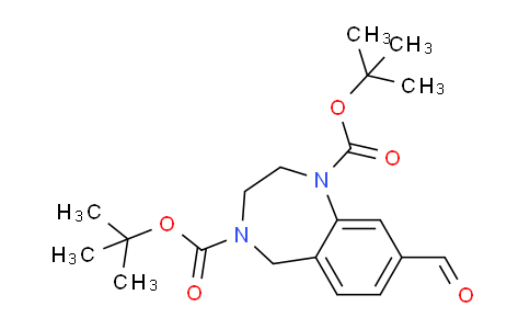 CAS No. 1416440-03-3, Di-tert-butyl 8-formyl-2,3-dihydro-1H-benzo[e][1,4]diazepine-1,4(5H)-dicarboxylate