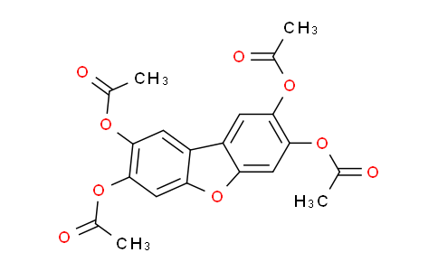 CAS No. 145386-12-5, Dibenzo[b,d]furan-2,3,7,8-tetrayl tetraacetate