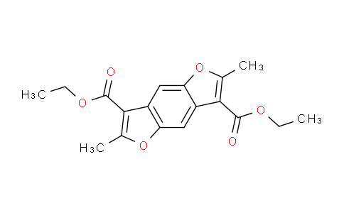 CAS No. 7674-99-9, Diethyl 2,6-dimethylbenzo[1,2-b:4,5-b']difuran-3,7-dicarboxylate