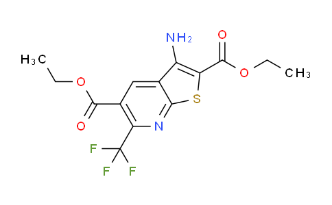 CAS No. 175277-75-5, Diethyl 3-amino-6-(trifluoromethyl)thieno[2,3-b]pyridine-2,5-dicarboxylate