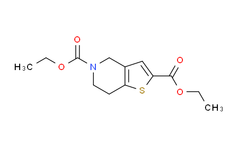 CAS No. 116119-00-7, Diethyl 6,7-dihydrothieno[3,2-c]pyridine-2,5(4H)-dicarboxylate