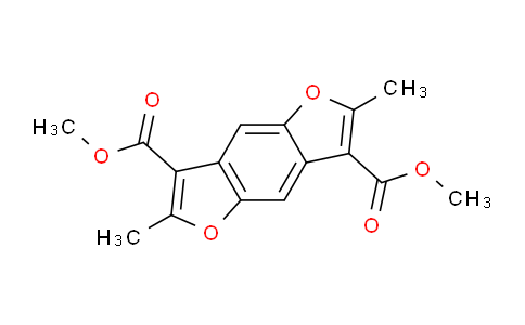 CAS No. 288154-70-1, Dimethyl 2,6-dimethylbenzo[1,2-b:4,5-b']difuran-3,7-dicarboxylate