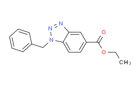 CAS No. 1845690-61-0, Ethyl 1-benzyl-1H-benzo[d][1,2,3]triazole-5-carboxylate